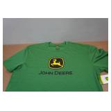 *2* John Deere Short Sleeve Shirts - XL