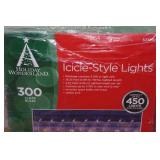 *2* Holiday Wonderland Icicle-Style Lights