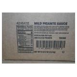 600 Single Serving Packs of Hot Sauce and Ketchup