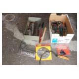 Assorted Hand Tools - Drivers, Shears, Files