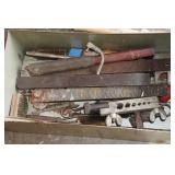 Assorted Hand Tools - Drivers, Shears, Files