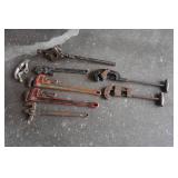 Vintage Pipe Wrenches and Cutters