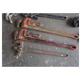 Vintage Pipe Wrenches and Cutters