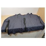 *2* Ultra Cooling Quarter Zip Shirts - Large