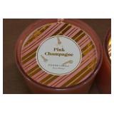 *2* Pink Champagne 28oz Scented Candle