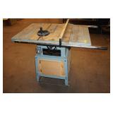 Delta 10" Table Saw on Rolling Cart