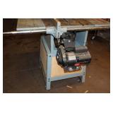 Delta 10" Table Saw on Rolling Cart