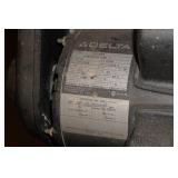 Delta 10" Table Saw on Rolling Cart