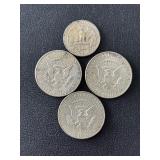 Kennedy Half Dollars 40% Silver and 1957 Silver Washington Quarter Kennedy Half Dollars 40% Silver and 1957 Silver Washington Quarter