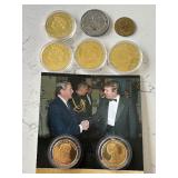 Reagan and Trump Medallions Reagan and Trump Medallions