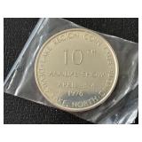 Silver Devils Lake Coin Club Medallion Silver Devils Lake Coin Club Medallion