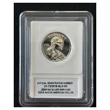 2014 .999 Silver Enriched Native American Dollar 2014 .999 Silver Enriched Native American Dollar