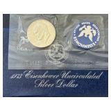 1973-S Eisenhower Silver Dollar Uncirculated 1973-S Eisenhower Silver Dollar Uncirculated