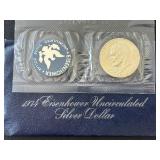 1974-S Eisenhower Silver Dollar Uncirculated 1974-S Eisenhower Silver Dollar Uncirculated