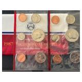 1987 P & D Mint Set 1987 P & D Mint Set