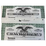 Vintage North Dakota Stock Certificates Never Assigned Vintage North Dakota Stock Certificates Never Assigned