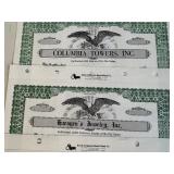 Vintage North Dakota Stock Certificates Never Assigned Vintage North Dakota Stock Certificates Never Assigned