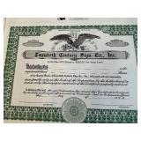 Vintage North Dakota Stock Certificates Never Assigned Vintage North Dakota Stock Certificates Never Assigned