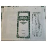 Vintage North Dakota Stock Certificates Never Assigned Vintage North Dakota Stock Certificates Never Assigned