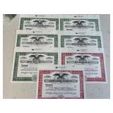 Vintage North Dakota Stock Certificates Never Assigned Vintage North Dakota Stock Certificates Never Assigned