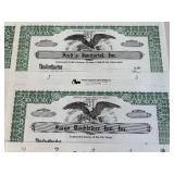 Vintage North Dakota Stock Certificates Never Assigned Vintage North Dakota Stock Certificates Never Assigned