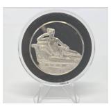 100 Greatest Masterpieces - Large Solid Sterling Silver Coin - Pauline Borghese as Venus