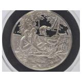 100 Greatest Masterpieces - Large Solid Sterling Silver Coin - Luncheon on The Grass - Manet