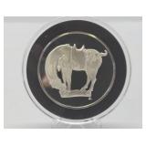 100 Greatest Masterpieces - Large Solid Sterling Silver Coin - The Dynasty Horse