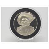 100 Greatest Masterpieces - Large Solid Sterling Silver Coin - Laughing Cavalier