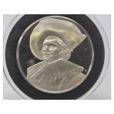 100 Greatest Masterpieces - Large Solid Sterling Silver Coin - Laughing Cavalier