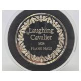 100 Greatest Masterpieces - Large Solid Sterling Silver Coin - Laughing Cavalier