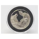 100 Greatest Masterpieces - Large Solid Sterling Silver Coin - Burial of Count Orgaz