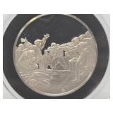 100 Greatest Masterpieces - Large Solid Sterling Silver Coin - The Third of May, 1808