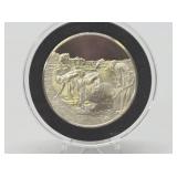 100 Greatest Masterpieces - Large Solid Sterling Silver Coin - The Gleaners