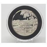 100 Greatest Masterpieces - Large Solid Sterling Silver Coin - The Burial of Phocion