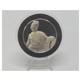 100 Greatest Masterpieces - Large Solid Sterling Silver Coin - The Apollo Belvedere