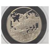 100 Greatest Masterpieces - Large Solid Sterling Silver Coin - The Four Horseman of the Apocalypse