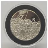 100 Greatest Masterpieces - Large Solid Sterling Silver Coin - The Battle of San Romano