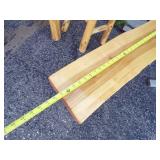 Log Bar Table, 2 Bar Chairs and Bench