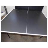 Ping Pong Table with Paddles and Balls