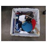 Ping Pong Table with Paddles and Balls