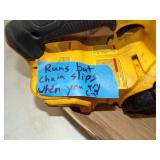 Dewalt 12" Cordless Chain Saw 20v