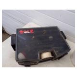 Tackle Box, Ice Cleats, Propane Heater and Tip ups