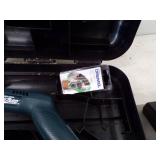 Black N Decker Versa Pak Air Compressor, Razer tool, Drill, Jig saw with 4 Batteries, Chargers and case