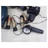 Black N Decker Versa Pak Air Compressor, Razer tool, Drill, Jig saw with 4 Batteries, Chargers and case