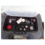 Black N Decker Versa Pak Air Compressor, Razer tool, Drill, Jig saw with 4 Batteries, Chargers and case