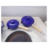 Enamel Cast Iron Pot Set Classic Gourmet