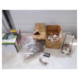 Outdoor Light, Candle Holder,  Pop Can Crusher and Antler Drawer Pulls