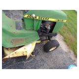 John Deere 111 Lawn Mower for parts or repair