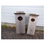 Pair of Wood Duck Houses